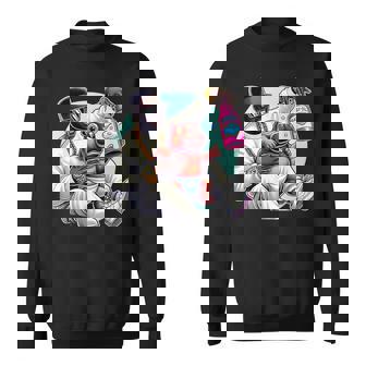 Moo Deng Love Baby Oil Party Oil Hip Hop Humor V2 Sweatshirt | Mazezy