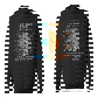 Pi Day Left Vs Right Brain Pie Math Lover Sweatshirt - Seseable