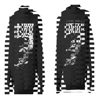 He Is Rizzin Basketball Sweatshirt - Seseable