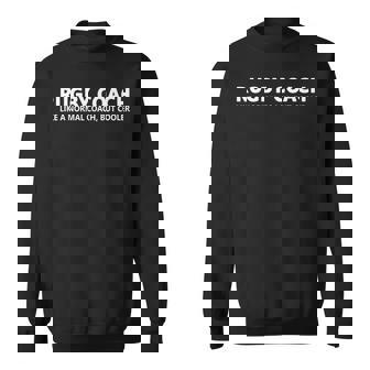 Rugby Trainer Definition Rugby Coach Sweatshirt - Thegiftio UK