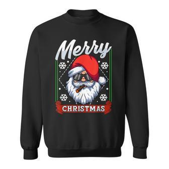 Santa Humour Adult Sweatshirt - Geschenkecke