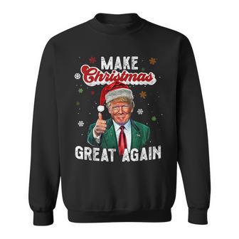 Trump Make Christmas Again Ugly Christmas Sweater Sweatshirt - Geschenkecke