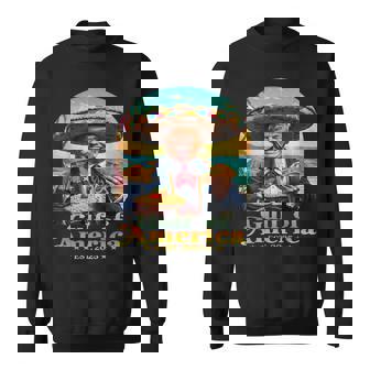 Trump Gulf Of Us America Retro Est 2025 Gulf Of Us Sweatshirt | Seseable UK