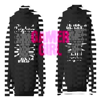 Gamer Gaming Zocken Zockerideospiele Streamer Sweatshirt - Seseable