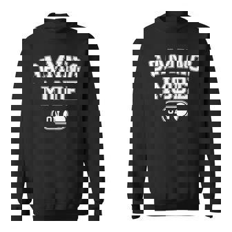 Gaming Mode On Gamer Men Kids Streamer Gaming Sweatshirt - Monsterry