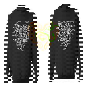 Garter Snake Lover Reptile Snakes Sweatshirt - Monsterry