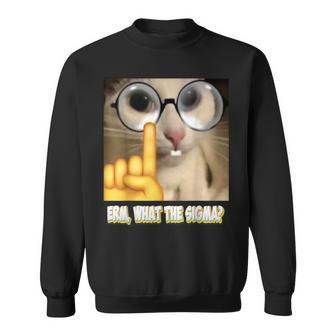 Gato Gracioso Erm ¿Qué Diablos Sigma Meme Gato Gracioso Camisa de entrenamiento - Regaloses