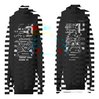 Geek 40 Ans Homme Gamer Humour Joueur Jeuxidéos Sweater e - Cadeauxyz