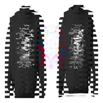 Geisha Japonaise Grahic De Style Japonais Culture Japonaise Sweater e - Cadeauxyz