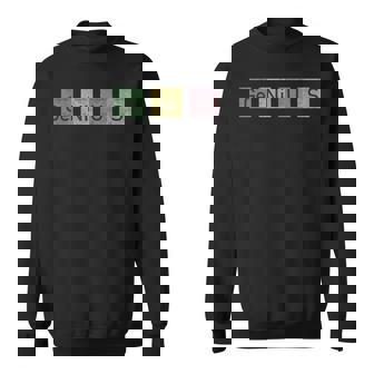 Genius Element Tabla Periódica Química Ciencia Divertido Camisa de entrenamiento - Regaloses