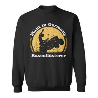 With German Lawnmower Lawn Mowing Sweatshirt - Geschenkecke