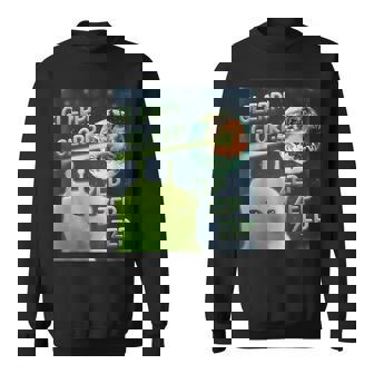 Glerp Glorp Alien Cat Meme Brainrot Costume Sweatshirt | Seseable CA