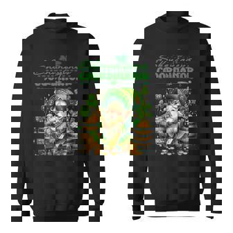 Gnome Mignon Coordinateur Shenanigans De La St Patrick 2025 Sweater e - Cadeauxyz