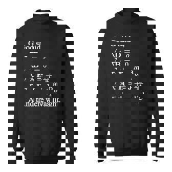 God Said Maxwell Equations And There Was Light Math Sweatshirt - Monsterry