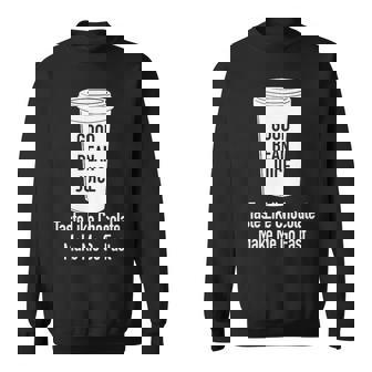Good Bean Juice Coffee Meme Joke Sweatshirt - Monsterry