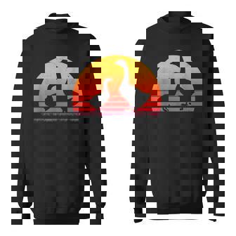 Goose Retro Vintage Sunset Sweatshirt - Monsterry