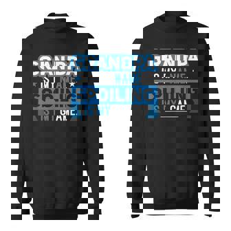 Grandpa Is My Name Spoiling Is My Game Sweatshirt - Monsterry