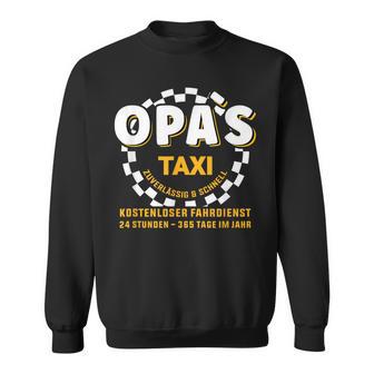 Grandpa's Taxi Chauffeur Auto Fahrbring Und Bringen Sweatshirt - Geschenkecke