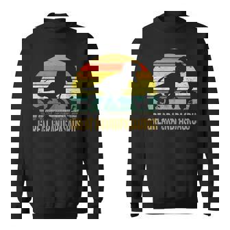 Great Grandpa Dinosaur T Rex Great Grandpasaurus 2 Kids Sweatshirt - Monsterry