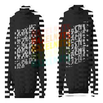 Great Hazelnuts Typeset Nuts Lover Apparel Sweatshirt - Monsterry