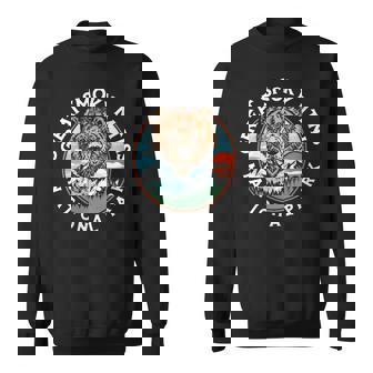 Great Smoky Mountains National Park Grizzly Bear Graphic Sweater e - Cadeauxyz