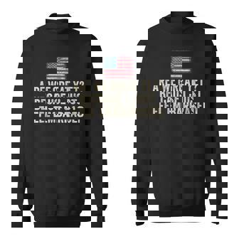 Are We Great Yet Cause I Just Feel Embarrassed Democrat Usa Sweatshirt | Seseable CA