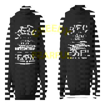 Greedy When Others Are Fearful For Money Loving Investors Premium Sweatshirt - Monsterry