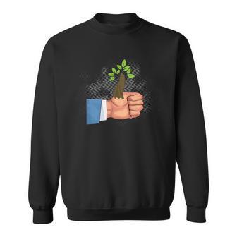 Green Thumb Hobby Gardener Gardening Gardening Sweatshirt - Geschenkecke