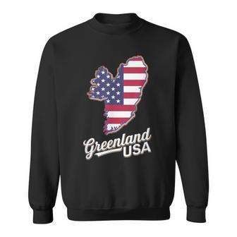 Greenland Usa Annex Greenland To United States Sweatshirt - Thegiftio UK