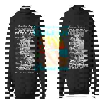 Greeting From The Patriotic Gulf Of Usa America Retro Sweatshirt | Mazezy