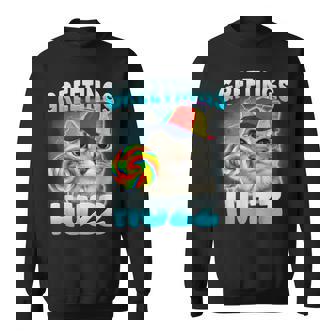Greetings Huzz Gen Z Gen Alpha Slang Meme Sweatshirt - Thegiftio UK