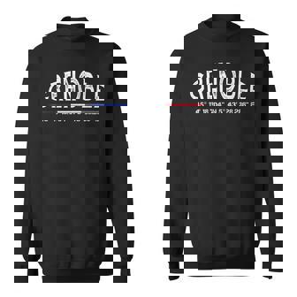 Grenoble France Coordonnées Gps Sweater e - Cadeauxyz