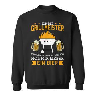 Grillmeister Hol Mir Ein Bier Grillmeister Hol Sweatshirt - Geschenkecke