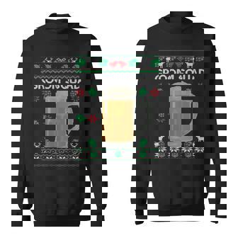 Groom Squad Matching Bachelor Party Groomsmen Ugly Christmas Sweatshirt - Monsterry