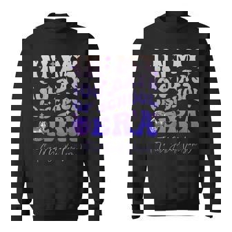 Groovy In My 100 Days Of School Era Third Grade Version Sweatshirt - Monsterry