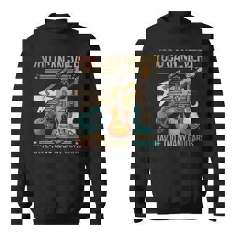 You Can Never Have Too Many Guitars Musicien Amoureux De Musique Sweater e - Cadeauxyz
