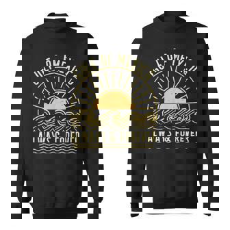 Gulf Of Mexico Always & Forever Vintage Sunset Political Sweatshirt - Monsterry