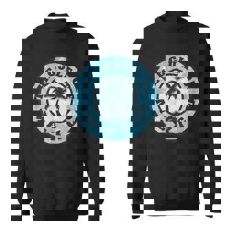 The Gulf Of Mexico With Palm Tree Sweatshirt | Mazezy