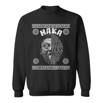 Haka Fans Maori Warrior New Zealand Rugby Sweatshirt - Geschenkecke