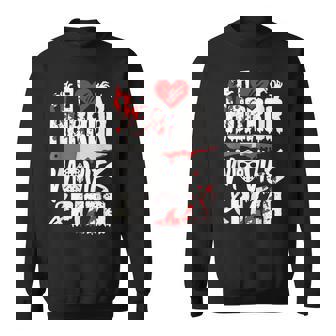 Halloween Shirt I Like Scary Movies And Pizza Sweatshirt - Monsterry