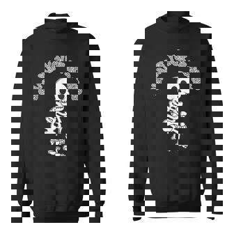 Halloween Skeleton Vibes Dance Twerking Skeleton Funny Twerk Tank Top Sweatshirt - Monsterry