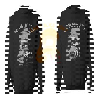 Halloween Sloth Monster Party Horror Motif Creepy Evil Sweatshirt - Monsterry