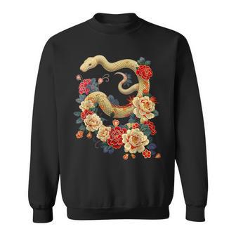 Happy Lunar New Year 2025 Year Of The Snake Zodiac Sweatshirt - Geschenkecke