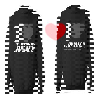 I Heart Love Ladyboys Asia Lover Thailand Ladyboy Sweatshirt - Monsterry