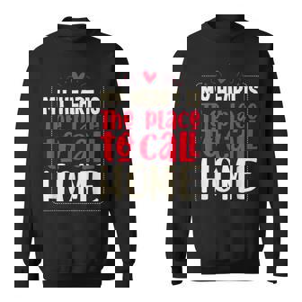 My Heart Is The Place To Call Home Foster Care Adoption Sweatshirt - Monsterry