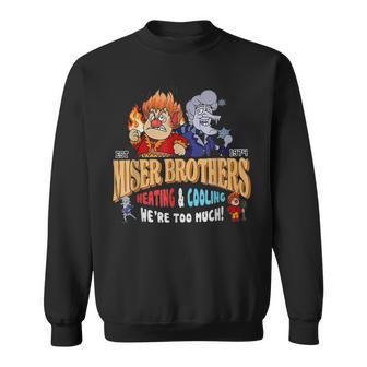 Heating & Cooling Brothers Christmas Retro Sweatshirt - Thegiftio UK