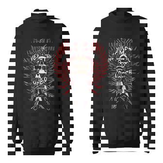 Heavy Metal Forever Alas De Guitarra De Calavera Metalhead Musician Camisa de entrenamiento - Regaloses