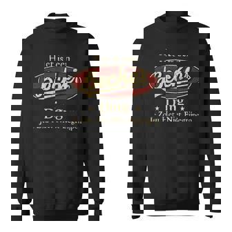 Het Is Een Becker Ding Je Zou Het Niet Begrijpen Sweatshirt - Seseable