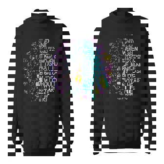 Hippie Guitar And Those Who Were Seen Dancing Peace Sweatshirt - Thegiftio
