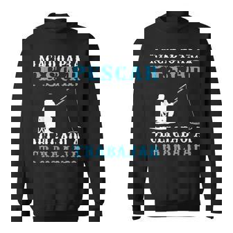 Hombre Fishing Pescador Regalo Divertido Nacido Para Pescar Camisa de entrenamiento - Regaloses